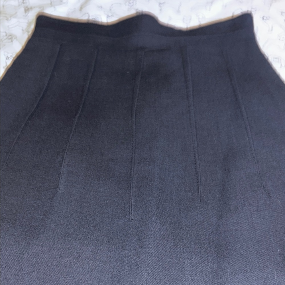 Tracy Reese Black Pencil Midi Skirt